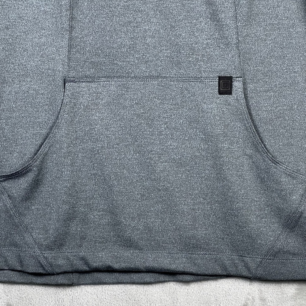 511 TACTILE 1/4 ZIP Jacket Women's Size M Gray Kangaroo Pockets Chin Guard Thumb - Picture 5 of 14